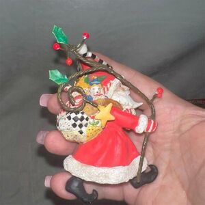 Mary Engelbreit Santa Claus Ornament  - Whimsical Decor
